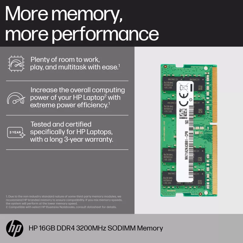 Memory Module HP 16GB DDR4 3200 SODIMM
