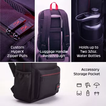 HyperX Delta Backpack, Backpack, 498 g