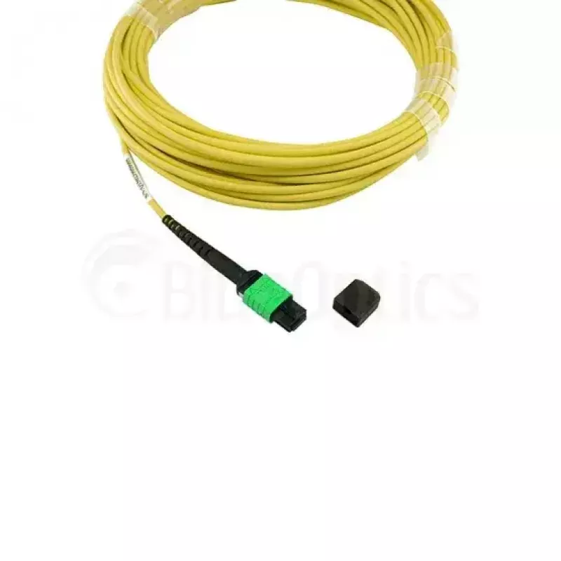 BlueOptics InfiniBand fibre optic cable 5 m MTP 4x LC Green