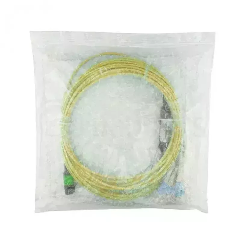 BlueOptics InfiniBand fibre optic cable 5 m MTP 4x LC Green