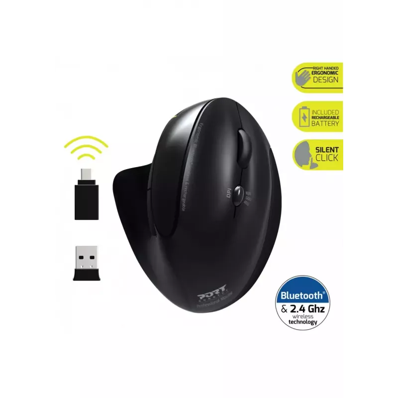 Mouse Port Designs 900706-BT RF Wireless + Bluetooth