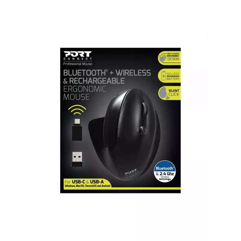 Mouse Port Designs 900706-BT RF Wireless + Bluetooth