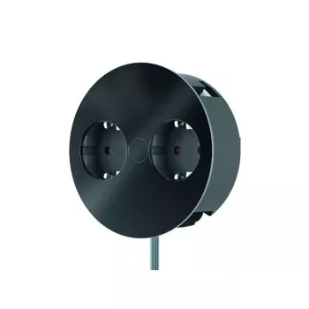 Power extension Bachmann Twist 2 m 2 AC outlet(s) Indoor Black