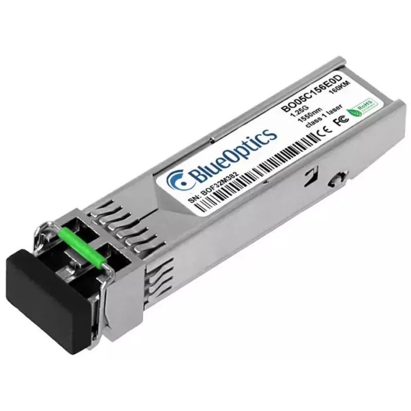 SFP transceiver module BlueOptics 942 119-001-BO 1250 Mbit/s Silver