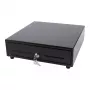 Electronic cash drawer Olympia SD 330A, metal housing, input 12–14 V, width 335 mm, depth 330 mm, height 104 mm, includes 2 keys