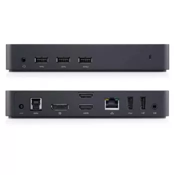 DELL D6000 Wired USB 3.2 Gen 1 (3.1 Gen 1) Type-C Black