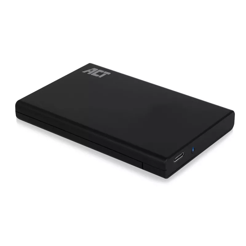 HDD/SSD enclosure ACT AC1225 2.5 inch SATA USB-C 3.2 Gen2 Black