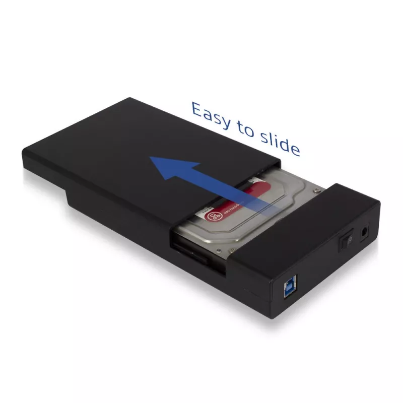 HDD/SSD enclosure ACT AC1405 3.5 inch SATA USB 3.2 Gen1 Black