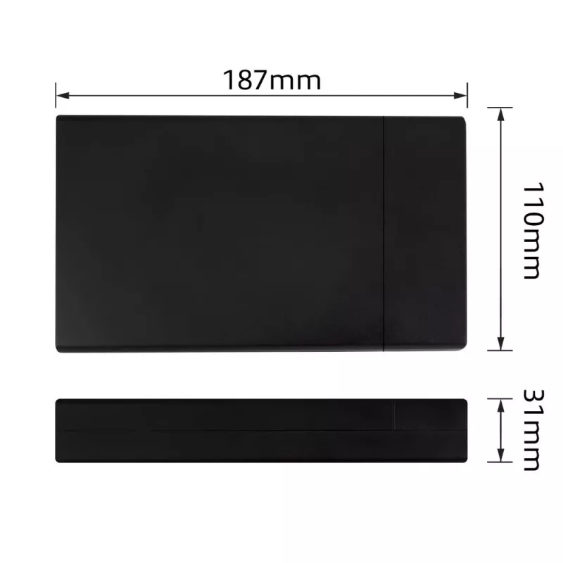 HDD/SSD enclosure ACT AC1405 3.5 inch SATA USB 3.2 Gen1 Black