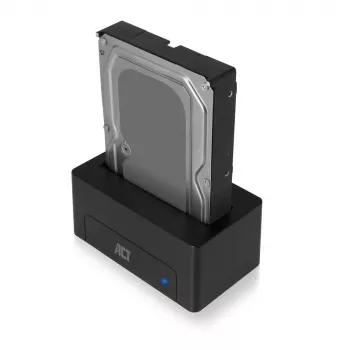 ACT 2.5 inch/3.5 inch SATA HDD/SSD docking station USB 3.2 Gen1 Black