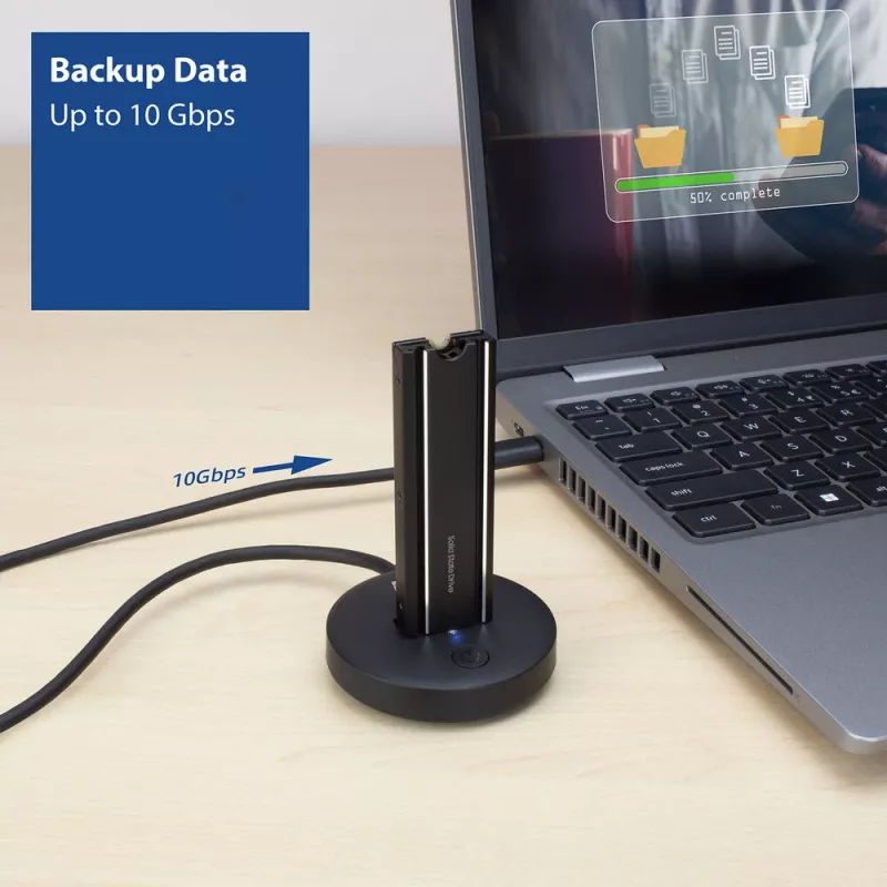ACT M.2 NVMe/PCIe SSD docking station USB-C 3.2 Gen2 Black