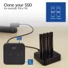 ACT M.2 NVMe/PCIe dual SSD docking clone station, USB-C 3.2 Gen2