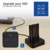 ACT M.2 NVMe/PCIe dual SSD docking clone station, USB-C 3.2 Gen2