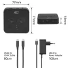 ACT M.2 NVMe/PCIe dual SSD docking clone station, USB-C 3.2 Gen2