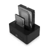 ACT 2.5 inch and 3.5 inch SATA dual HDD/SSD docking station, USB 3.2 Gen1