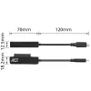 ACT USB-C adapter cable to 2.5 inch SATA HDD/SSD AC1525 0.15m Black
