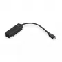 ACT USB-C adapter cable to 2.5 inch SATA HDD/SSD AC1525 0.15m Black