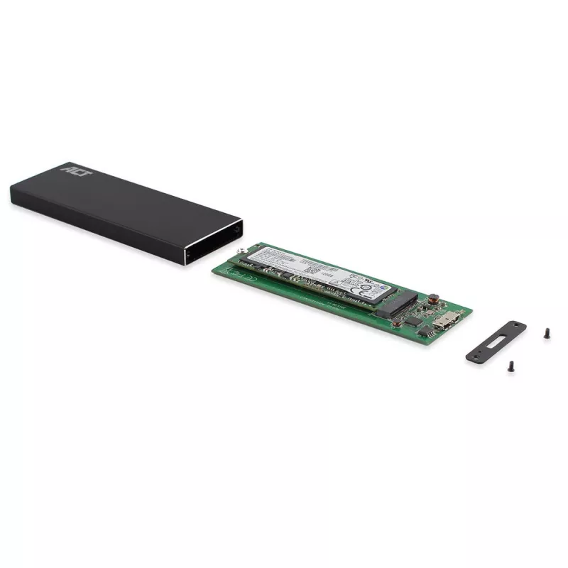 SSD enclosure ACT M.2 USB 3.2 Gen1 Black 5 Gbit/s