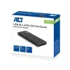 SSD enclosure ACT M.2 USB 3.2 Gen1 Black 5 Gbit/s