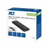 SSD enclosure ACT AC1615 USB-C M.2 NVMe PCIe 10 Gbit/s Black