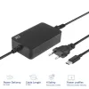 ACT USB-C laptop charger with Power Delivery profiles 65W, Laptop, Indoor, 100 - 240 V, 50/60 Hz, 65 W, 5 - 20 V