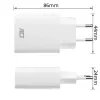 ACT Compact USB-C Charger 20W Fast Charging Indoor Universal White