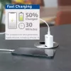 ACT Compact USB-C Charger 20W Fast Charging Indoor Universal White