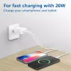 ACT USB-C & USB-A charger 20W with Power Delivery PPS, Quick Charge, GaNFast