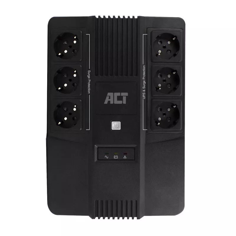 ACT Line Interactive UPS 600 VA - with earthed sockets