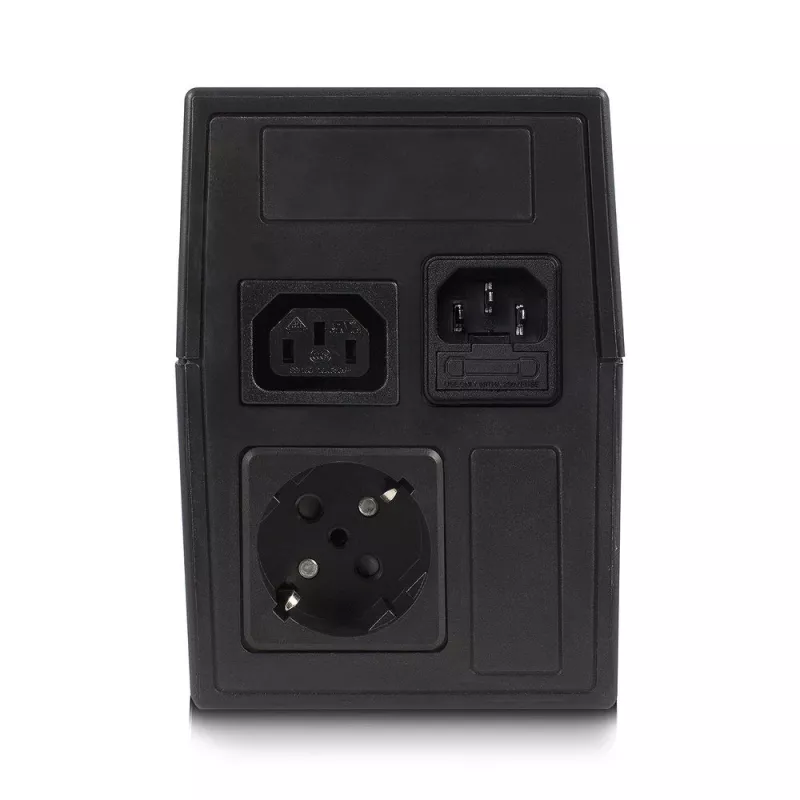 ACT Line Interactive UPS 600 VA - 360W with AVR, Line-Interactive, 0.6 kVA, 360 W, 240 V, Overcharge, Overdischarge, Overload, Short circuit, C13 coupler, Type F
