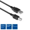 ACT USB 2.0 connection cable A male - B male 3 meters