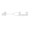 Audio Cable ACT AC3605 1.5m 3.5mm to 2 x RCA Black