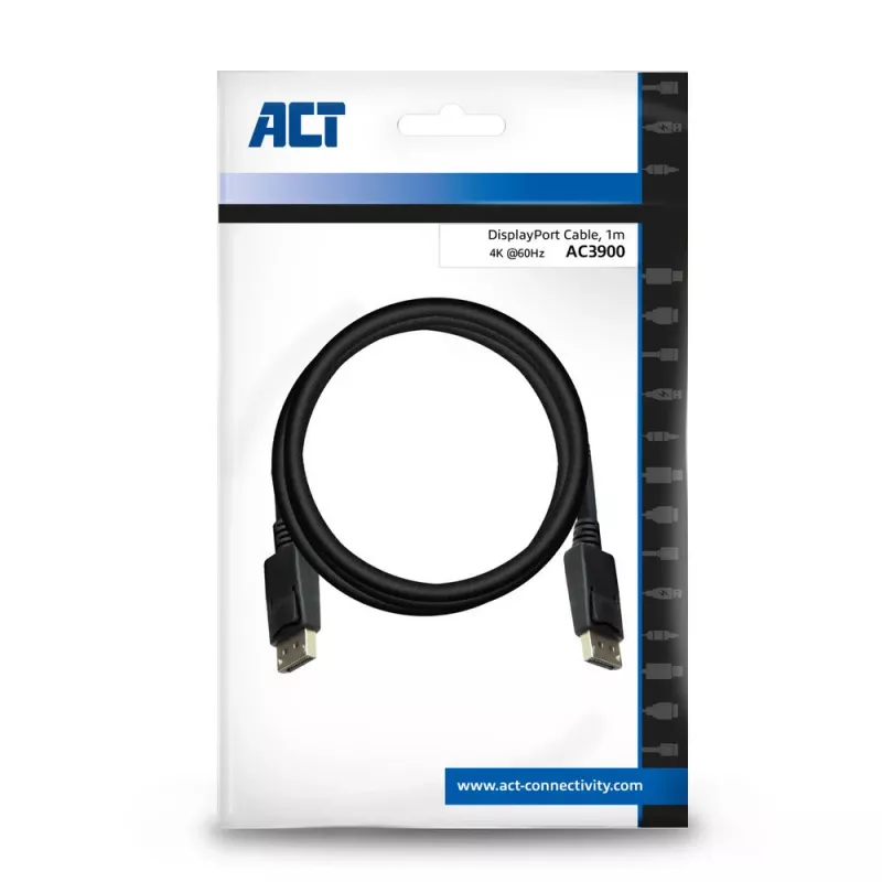 DisplayPort cable male - male ACT 1 meter AC3900