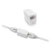 Modular coupler RJ-45 ACT AC4105 White Connector 1 RJ-45 Connector 2 RJ-45