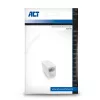 Modular coupler RJ-45 ACT AC4105 White Connector 1 RJ-45 Connector 2 RJ-45