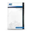 ACT Modular CAT5E RJ-45 Connector ACT AC4110 Male Silver Transparent 10 pcs