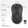 ACT Wireless Mouse 1600 DPI, silent click, eco-friendly, made from recycled materials