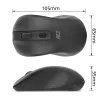 ACT Wireless Mouse 1600 DPI, silent click, eco-friendly, made from recycled materials