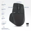 ACT Wireless multi-connect mouse Bluetooth or USB-A receiver, 2400 DPI with silent click, eco-friendly