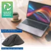 ACT Wireless multi-connect mouse Bluetooth or USB-A receiver, 2400 DPI with silent click, eco-friendly