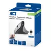 ACT Wireless Ergonomic Mouse with Bluetooth and USB-C/USB-A