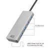 USB Hub ACT AC6121 Type-A 5000 Mbit/s Aluminium