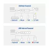 USB Hub ACT AC6125 3.2 Gen 1 Type-A 5000 Mbit/s Grey