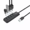 ACT AC6320 interface hub USB 3.2 Gen 1 (3.1 Gen 1) Type-A 5000 Mbit/s Black