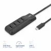 ACT AC6420 interface hub USB 3.2 Gen 1 (3.1 Gen 1) Type-C 5000 Mbit/s Black