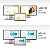 ACT USB-C 4K multiport adapter for 2 HDMI monitors, USB-A data port