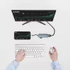 ACT USB-C 4K multiport adapter for 2 HDMI monitors, USB-A data port