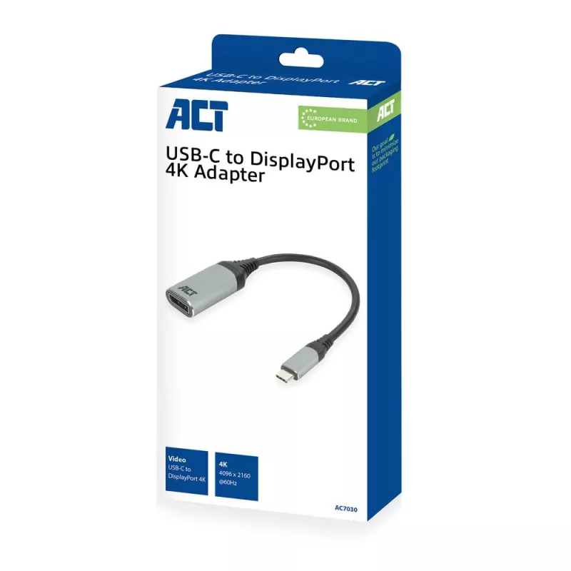 USB-C to DisplayPort adapter ACT AC7030