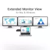 ACT USB-C Docking Station 4K, for 2 or 3 HDMI/DisplayPort monitors, DisplayLink