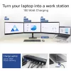 ACT USB-C Docking Station 4K, for 2 or 3 HDMI/DisplayPort monitors, DisplayLink